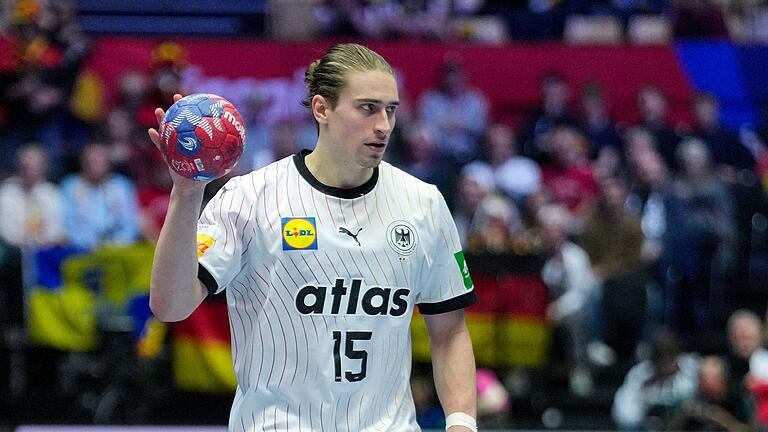 Juri Knorr - Juri Knorr steht den Handballern im WM-Viertelfinale gegen Portugal wohl zur Verfügung. Juri Knorr - Juri Knorr steht den Handballern im WM-Viertelfinale gegen Portugal wohl zur Verfügung.