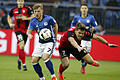 FC Schalke 04 - SC Freiburg       -  Der FC Schalke und der SC Freiburg trennten sich 1:1. Foto: Roland Weihrauch