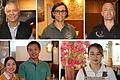 Die Gastronominnen und Gastronomen (v.l.n.r.) Cakir Coskun, Lucia Pugliese, George Pascan, Vu Thi Yen und Tran van Son sowie Thi Ichanh Huyen Nguyen haben wir befragt.