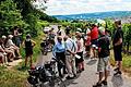 Mit dem Fahrrad dem Klimawandel auf der Spur: Veitshöchheimer setzten sich mit örtlichen Auswirkungen auseinander.