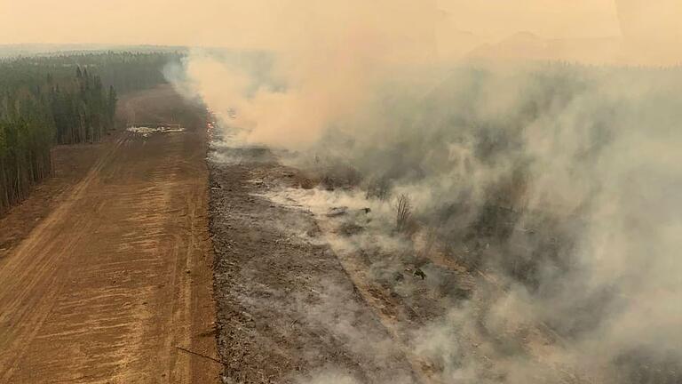 Extremwetter-Jahr 2023       -  Der weltweite Verlust durch Waldbrände lag mit 11,9 Millionen Hektar 2023 ebenfalls auf Rekordniveau. (Archivbild)