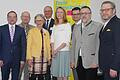 Liberaler Rundumblick im Hotel Panorama: Karsten Klein (FDP Unterfranken), Norbert Sauer (FDP Schweinfurt Stadt und Land), Bezirksrätin Adelheid Zimmermann (FDP Bad Brückenau), die Stadtrats-Kandidaten Hans-Ullrich Völker und Edda Vorbeck, Marco Buschmann, Parlamentarischer Geschäftsführer der Bundestags-FDP, Helmut Kaltenhauser, MdL, sowie Karl Graf Stauffenberg, Kreisvorsitzender der FDP Rhön-Grabfeld.