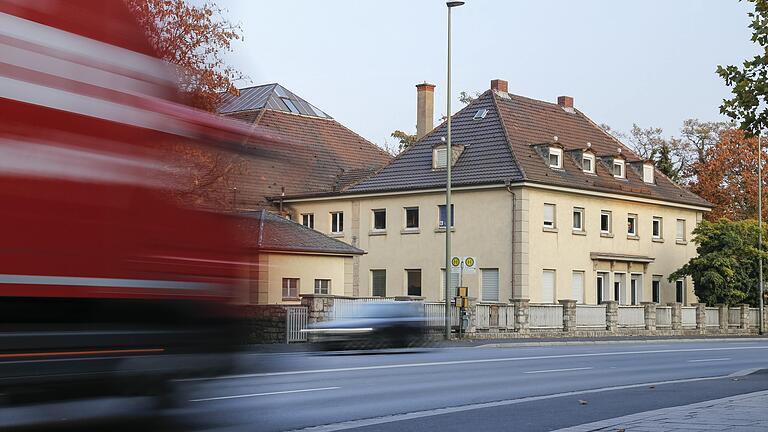 Der Vorbau der Frankenhalle in der Veitshöchheimer Straße soll abgerissen werden.&nbsp;