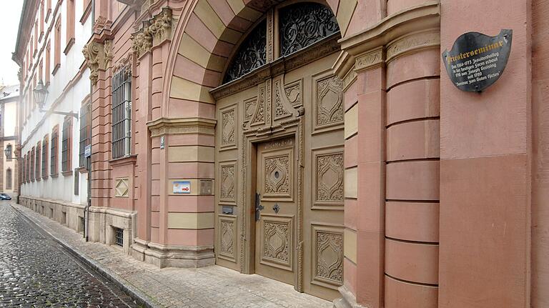 Das Priesterseminar in der Würzburger Altstadt.&nbsp;