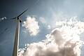 Ein Windrad des Windparks in Sailershausen. (Archivbild) Weitere Standorte im Landkreis Haßberge sind gesucht.