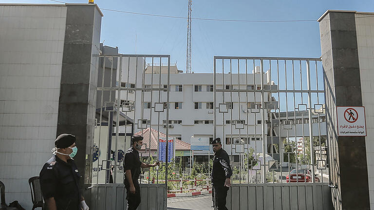 Nahostkonflikt - Schifa-Krankenhaus.jpeg       -  Ein Blick auf das Schifa-Krankenhaus in Gaza. Es dient nach israelischer Darstellung auch als Hamas-Kommandozentrum.