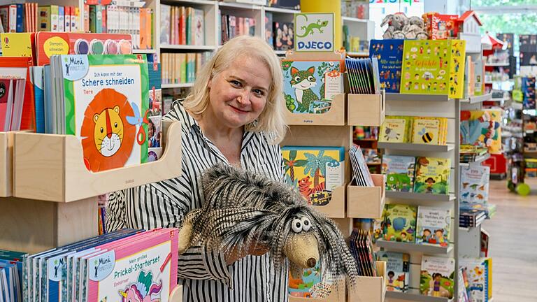 Sabine Wolfinger hat Anfang Juli ihr Spielwarengeschäft 'Spielzeugwiese' am unteren Markt in Würzburg wieder eröffnet - diesmal als 'Pop-up-Store'.