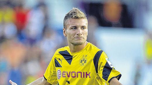 Noch ist sein Name &ndash; sorry für diesen Kalauer &ndash; Programm: Ciro Immobile, Dortmunds teuerster Transfer und letzter Torschützenkönig der Serie A, hat noch Probleme mit dem BVB-Stil, soll die Nachfolge von Robert Lewandowski aber nicht alleine lösen müssen.