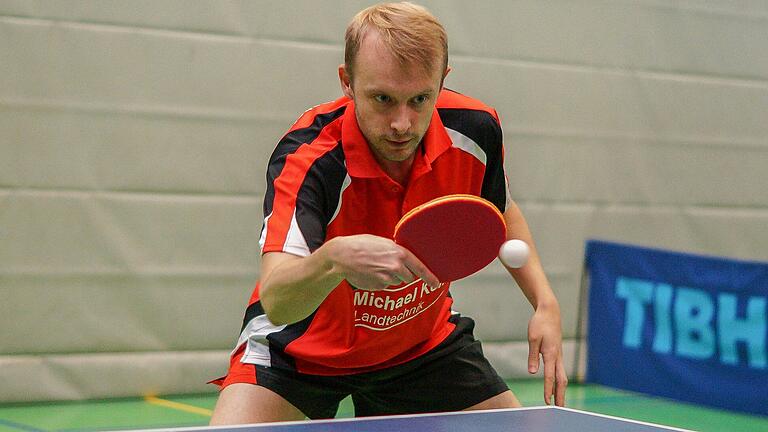 Für Teamkapitän Christoph Schüller und den TSV Bad Königshofen II wird der Weg zum erhofften Klassenerhalt in der Tischtennis-Regionalliga Süd noch beschwerlich.