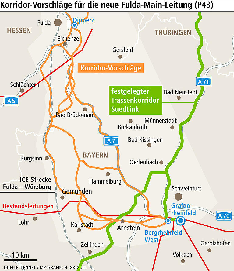 Hammelburg: Protest gegen Stromtrasse nimmt Fahrt auf