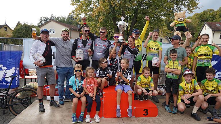 Siegerehrung Team-Biken 2023. Siegerehrung Team-Biken 2023.