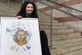Die Würzburger Schülerin Isabella Adelt hat mit ihrem Plakat einen bayernweiten Plakatwettbewerb der DAK-Gesundheit gegen das Rauschtrinken gewonnen.&nbsp;