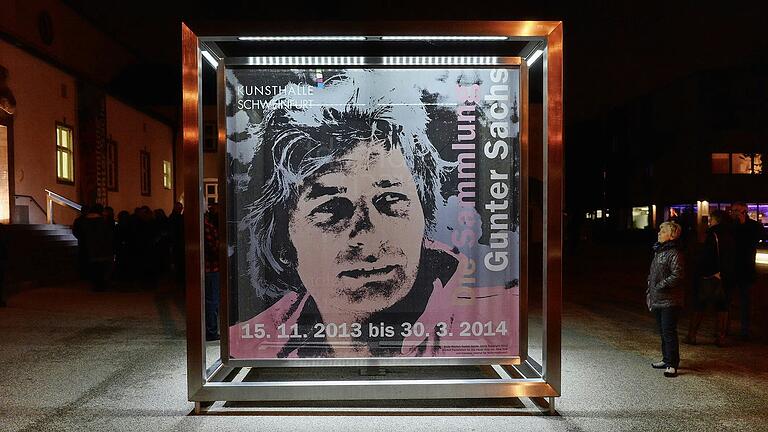Die Sammlung von Gunter Sachs war 2013 in der Kunsthalle Schweinfurt zu sehen. Die Sammlung von Gunter Sachs war 2013 in der Kunsthalle Schweinfurt zu sehen. 