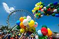 Wieder im Einsatz auf dem Schweinfurter Volksfest: das Riesenrad &bdquo;Jupiter&ldquo;.