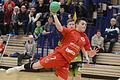 Im Heimspiel des TSV Lohr gegen den HSC Coburg II: Dario Sicheneder (vorne) ist auf der Linksaußenposition eine der Alternativen für den ausfallenden Jakob Röder.