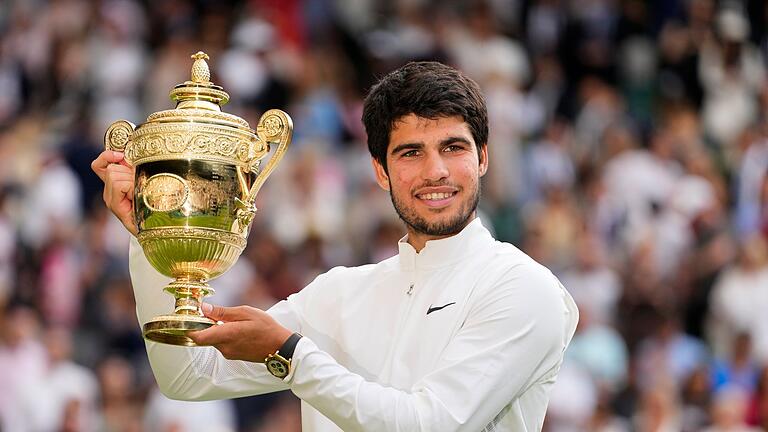 Carlos Alcaraz.jpeg       -  Mit Wimbledon gewann Carlos Alcaraz seinen zweiten Grand-Slam-Titel.