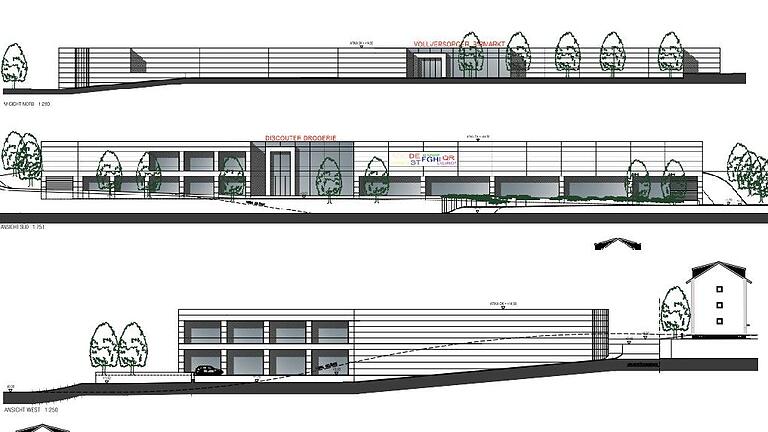 Wittmanns Einkaufszentrum im Wohngebiet Marshall Heights an der B8 soll nun in dieser Form verwirklicht werden.