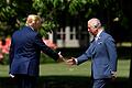 Wird König Charles zur britischen Trump(f)-Karte?       -  Die Geheimwaffe des Premiers? König Charles (r.) soll sich gut mit Trump verstehen. (Archivbild)