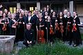 Das Ärzteorchester Musica Medica im italienischen Grado, wo es jährlich ein Konzert gibt.
