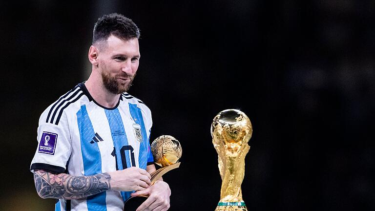 WM 2022 - Argentinien - Frankreich - Vor gut anderthalb Jahren gewann Argentinien mit Messi die WM WM 2022 - Argentinien - Frankreich - Vor gut anderthalb Jahren gewann Argentinien mit Messi die WM