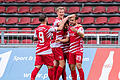 Die Würzburger Kickers gewinnen am Sonntag 22.11.20 gegen Hannover 96 mit 2:1.