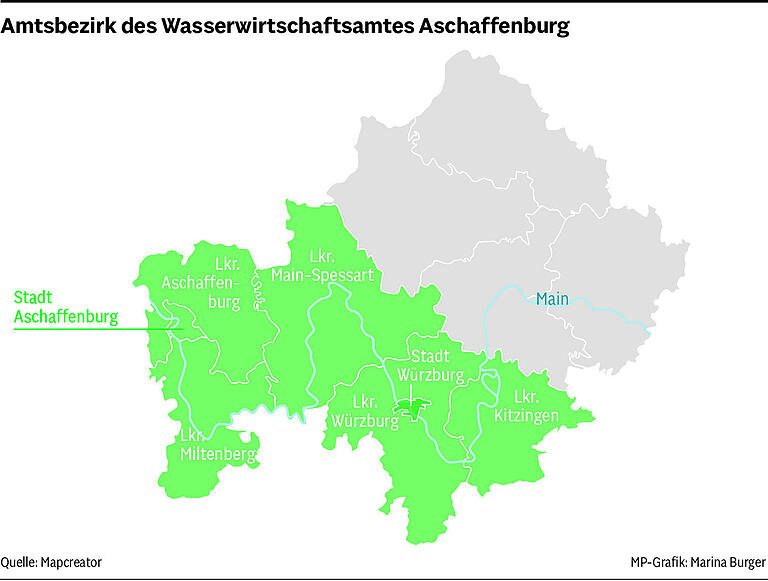 Amtsleiter aus Unterfranken über die Kontrolle der Wasserentnahmen: 'Wir können nur Schlimmeres verhindern'