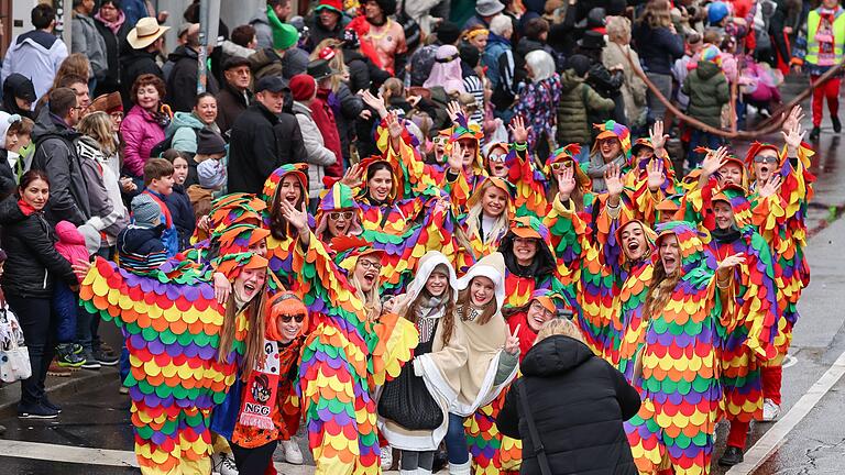 Fasching in Bayern       -  Feierwütige Narren auf den Straßen, fantasievoll verkleidet und lauthals singend: Franken freut sich auf seine Faschingszüge. (Archivbild)