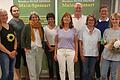 Auf dem Foto von links nach rechts: Angelika Rütz, Tim Weidner (beide Beisitzer), Verena Frey (Kreisvorsitzende), Karin Pecher (Kreisschatzmeisterin), Rita Lother (Schriftführerin), Gerhard Kraft (Kreisvorsitzender), Ruth Braun-Spiehl, Ralf Lother (beide Beisitzer), Kathrin Hartmann (ausgeschiedene Kreisvorsitzende)