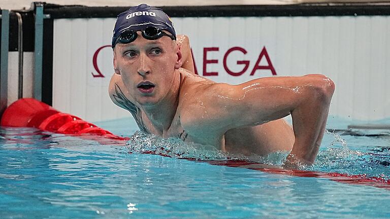 Paris 2024 - Schwimmen - Florian Wellbrock schied zweimal im Vorlauf aus. Paris 2024 - Schwimmen - Florian Wellbrock schied zweimal im Vorlauf aus.