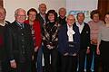 Als Geehrte und Laudatoren freuten sich über die Auszeichnungen (von links) MdL Barbara Becker, Eugen Gerhard, Hugo Weiglein, Hannelore Walther, Hartmut Stiller, Hiltrud Stocker, Alfred Dietl, Gudrun Kittel, Adam Strassberger, Hannelore Maar, Sabrina Stemplowski, Hans Schardt und Stefan Güntner.
