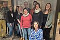 Auf dem Foto (von links): Jürgen Kraft, Volker Metz, Uschi Metz, Sophia Kraft, Nadine Sauer, Richard Rauscher, Margot Höfling,  Philipp Egert, Sonja Ruppert, Sarah Glaser, Kathrin Sachs.