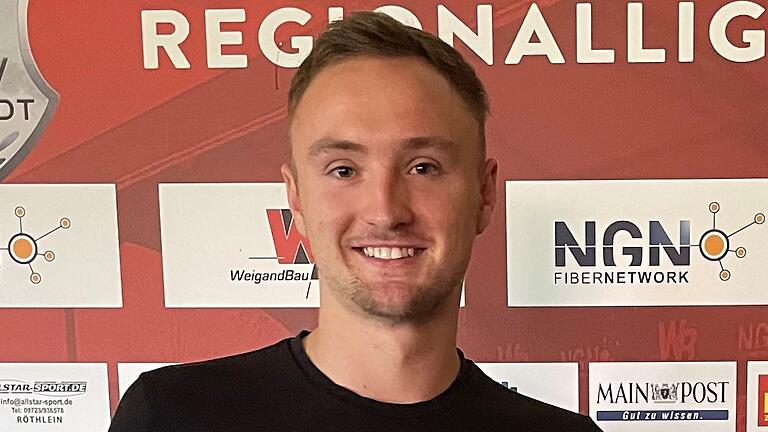 Marco Nickel vom TSV Aubstadt. Marco Nickel vom TSV Aubstadt.