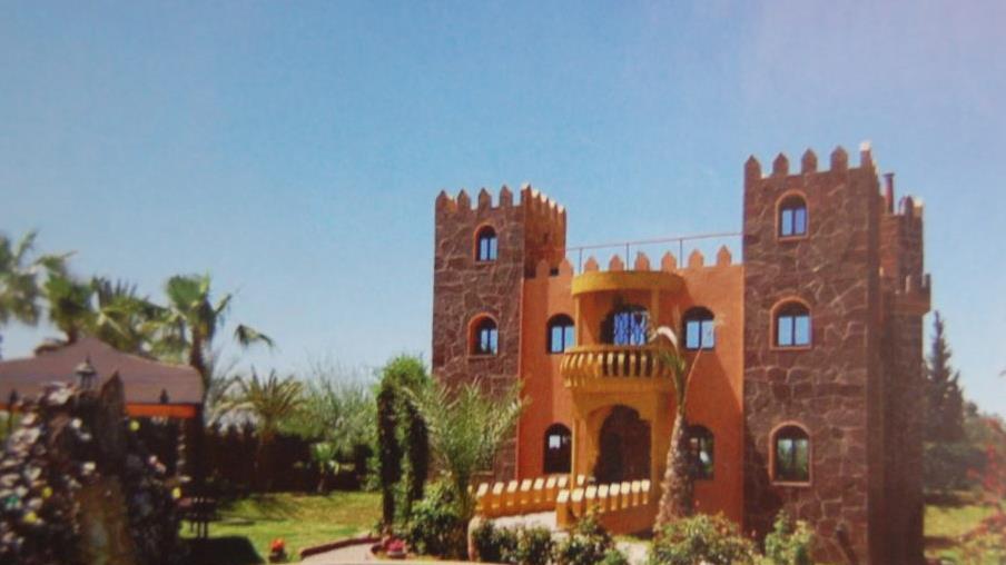 Das Schloss von Reinhard und Aicha Schatz in Marrakesch.  Repro/Foto: Wolfgang Dünnebier       -  Das Schloss von Reinhard und Aicha Schatz in Marrakesch.  Repro/Foto: Wolfgang Dünnebier