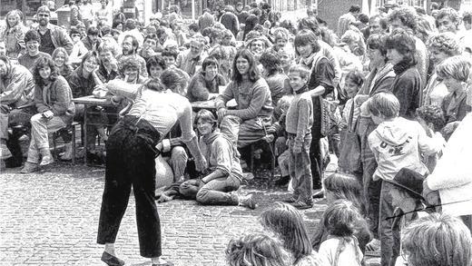 Großes Interesse: Das Friedensfest war gut besucht.