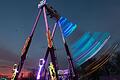 Zum Eröffnungswochenende war der Infinity-Tower auf dem Frühjahrsvolksfest in Würzburg die Hauptattraktion, zwischenzeitlich musste er nun geschlossen werden. Seit Samstag läuft der Betrieb wieder.