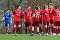 Die Spieler des TSV Rottendorf (rote Trikots) bejubelten nicht nur den Ausgleich, sondern auch den 3:1-Erfolg gegen den Würzburger FV II (links Hannes Schöner).