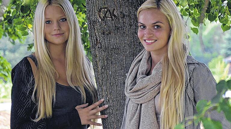Hübsche Blondinen aus Uettingen: Sabine Fischer und Sina Bähr wollen Main-Topmodel werden. Hübsche Blondinen aus Uettingen: Sabine Fischer und Sina Bähr wollen Main-Topmodel werden.