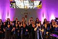 Brücken zwischen den Menschen geschlagen: Der Gospelchor &quot;Bridge to a Prayer&quot; gab in Christkönig sein letztes Konzert.