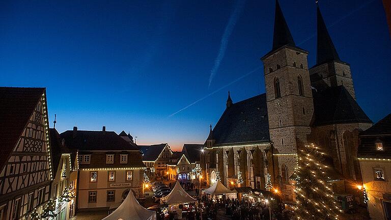 Gesucht ist die beste Weihnachtsstadt: Gerolzhofen nimmt an der Online-Abstimmung teil.