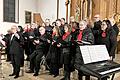 Der Folklorechor Nüdlingen-Bad Kissingen beim Konzert in der Pfarrkirche       -  Der Folklorechor Nüdlingen-Bad Kissingen beim Konzert in der Pfarrkirche