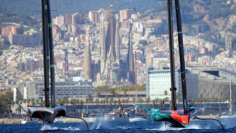 37. America's Cup       -  Neuseelands Segler (r) haben erneut den America's Cup gewonnen.
