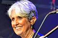 Joan Baez strahlte bei ihrem Konzert im Bad Brückenauer Schlosspark.