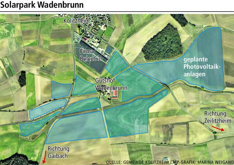 Breite Ablehnung gegen 'Mega-Solarpark' im Landkreis Schweinfurt