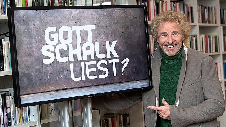 Literatursendung «Gottschalk liest?»       -  Thomas Gottschalk präsentierte seine erste Literatursendung.