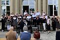 Im Bilder der Chor Werntal Tonal beim Sommerkonzert.