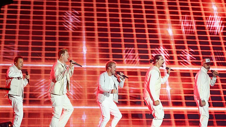 Glücksgefühle-Festival       -  Die Backstreet Boys sind auf dem Glücksgefühle-Festival auf dem Hockenheimring aufgetreten.