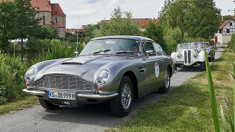 Die Oldtimer-Rallye 'Franken Classic' findet heuer zum 23. Mal statt.