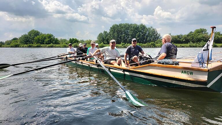 Start der Crew in Aschaffenburg.