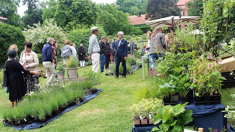 Alles für den Garten: Angebote auf den Casteller Schlossparktagen.