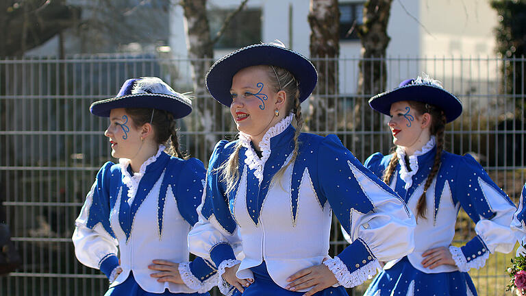 Impressionen vom Faschingsumzug 2025 in Üchtelhausen.